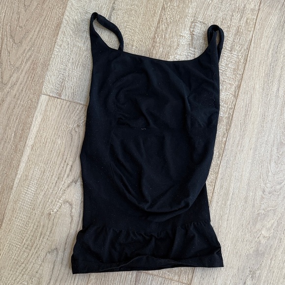 Blanqi Black Maternity Tank Top - Large - Picture 1 of 2